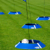 Powershot Football Golf Kit Of 10 Holes (with Poles And Flags)