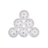 Masters Airflow Practice Balls White (Pack of 6)
