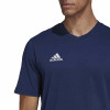 adidas Entrada 22 Cotton Tee - Team Navy Blue