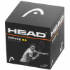 Head Prime Squash Balls - Double Yellow Dot (Box of 12)
