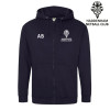 Haddenham Netball Full Zip Hoodie