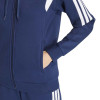 adidas Womens Tiro 26 League Sweat Full Zip Hoody