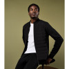 Kustom Kit Regular Fit Quilted Full-Zip Sweatshirt