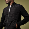 Kustom Kit Regular Fit Quilted Full-Zip Sweatshirt