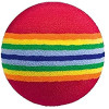 Longridge Foam Ball Multi Coloured (6 Pack)