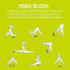Urban Fitness Marbled Yoga Block