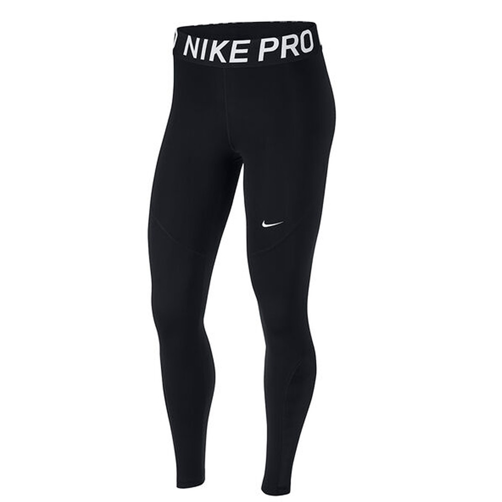 Nike Girl's Pro Dri-FIT Leggings - Black/White (DA1028-010) • Price »