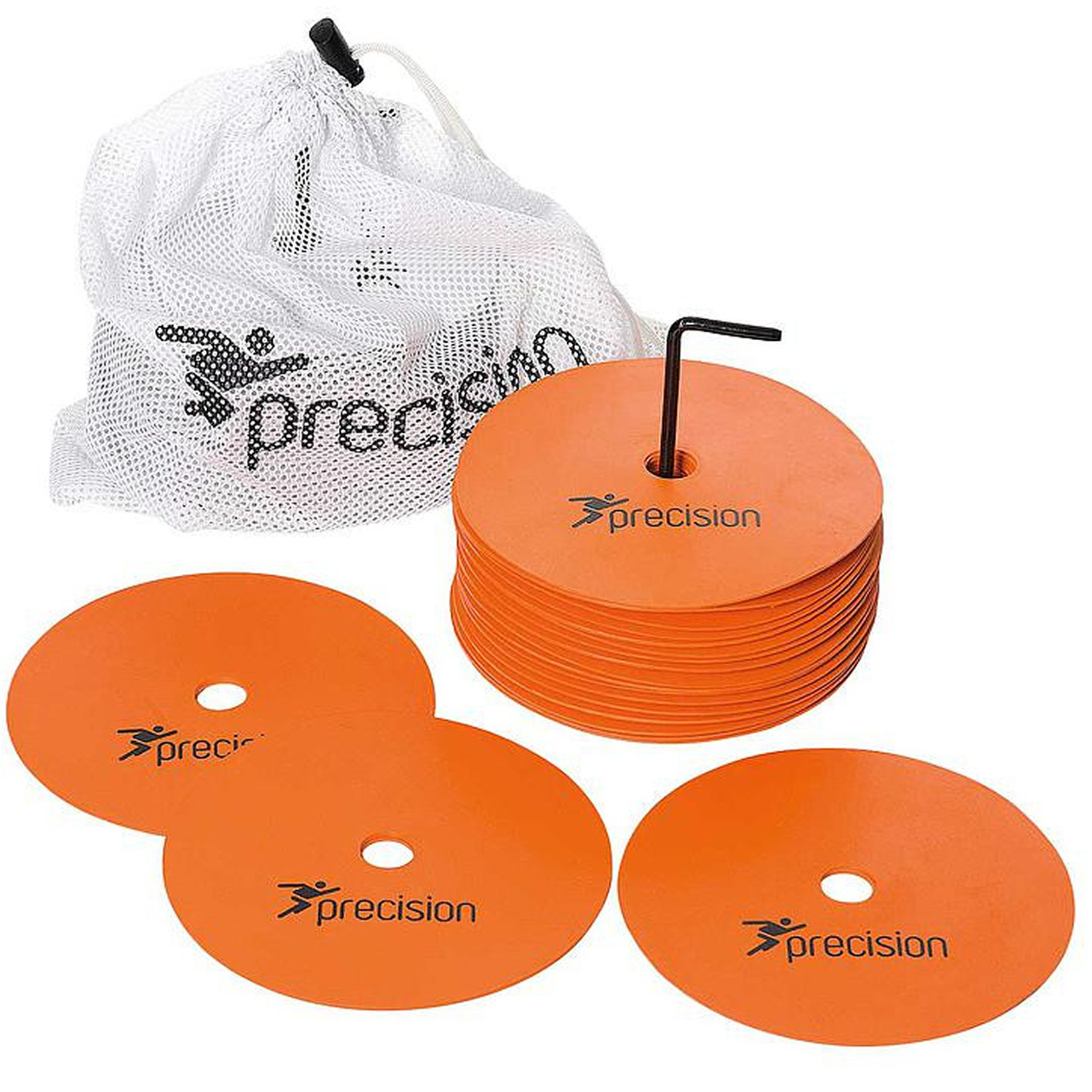 Set of 20 Precision Round Rubber Marker Discs 
